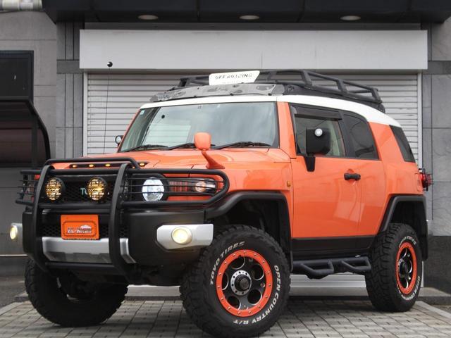ＦＪクルーザー ベースグレード　ＭＯＴＯＲＡＧＥ　ＴＥＲＲＡサスペンションキット・ＣＲＩＭＳＯＮ　ＭＧ　ＤＥＭＯＮ１７ｉｎＡＷ・ＭＡＲＶＩＮ社製　スポーツルーフラック・ワンオーナー・ＳＤナビ・フルセグ・バックカメラ・ＢＴ音楽・ＥＴＣ（67枚目）