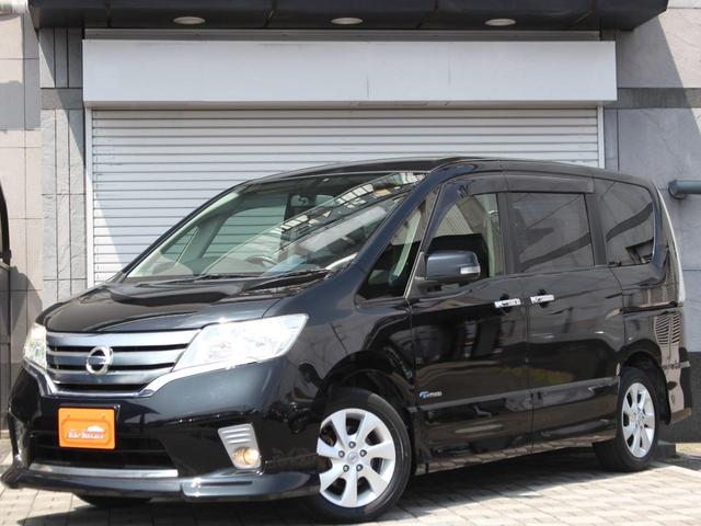 セレナ ハイウェイスター　Ｓ－ハイブリッド　エアロモード　両側パワースライドドア・メモリーナビ・フルセグ・Ｂｌｕｅｔｏｏｔｈ接続・ＥＴＣ・インテリキー・ＨＩＤヘッドライト・純正１６ＡＷ・ウインカーミラー・オートエアコン（49枚目）