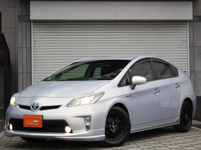 プリウス Sマイコーデ 後期型 専用レザーシート TOM’Sエアロ BILSTEIN車高調 GANADORマフラー SDナビ ワンセグ バックカメラ ETC HIDヘッドライト ウインカーミラー AAC フォグ バイザー(50枚目)