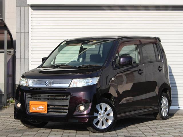 ワゴンRスティングレー X HIDヘッドライト・スマートキー・プッシュスタート・プライバシーガラス・オートエアコン・純正14AW・ドアバイザー・(40枚目)