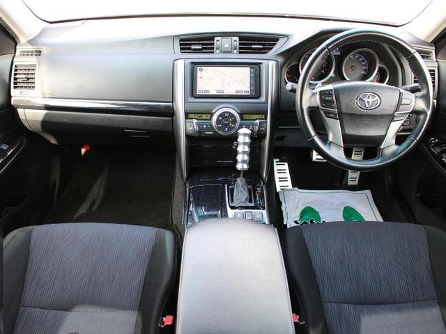 マークＸ ２５０Ｇ　Ｓパッケージ　純正ＳＤナビ・地デジ・バックカメラ・ＥＴＣ・ローダウン・Ｂｌｕｅｔｏｏｔｈ接続・スマートキー・プッシュスタート・ＬＥＤヘッドライト・フォグランプ・社外１９インチＡＷ・パドルシフト・ドライブレコーダー（4枚目）