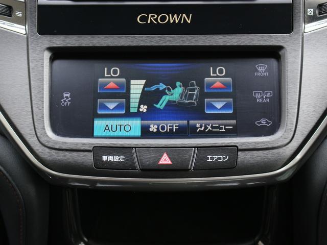 クラウン アスリート　ワンオーナー・メモリーナビ・フルセグ・ＥＴＣ・Ｂｌｕｅｔｏｏｔｈ接続・クルーズコントロール・スマートキー・プッシュスタート・前後ドライブレコーダー・ＨＩＤヘッドライト・フォグランプ・ウインカーミラー（11枚目）