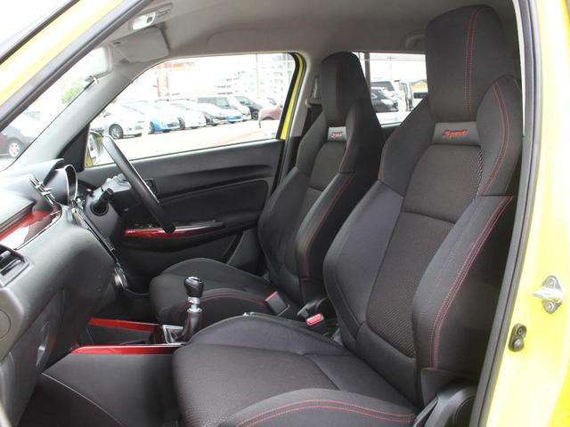 スイフトスポーツ ベースグレード　６速ＭＴ・純正８インチナビ・ＬＥＤヘッドライト・フルセグ・Ｂｌｕｅｔｏｏｔｈ接続・スマートキー・プッシュスタート・クルーズコントロール・シートヒーター・純正１７インチＡＷ・ウインカーミラー・オートＡＣ（6枚目）