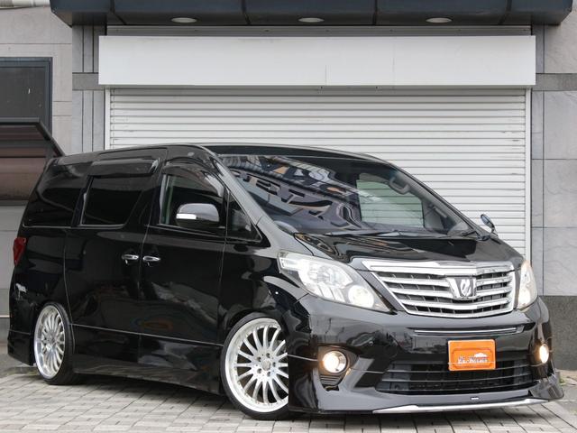 アルファード ２４０Ｓ　後期型・カールソン２０ＡＷ・モデリスタエアロ・１０型ナビ・モデリスタマフラー・ＢＬＩＴＺ車高調・フルセグ・バックカメラ・Ｂｌｕｅｔｏｏｔｈ接続・スマートキー・プッシュスタート・電動スライドドア・ＨＩＤ（31枚目）