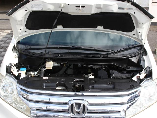 ステップワゴンスパーダ S サイドリフトアップシート車 両側電動スライドドア・HDDナビ・フルセグ・バックカメラ・ドライブレコーダー・パドルシフト・キーレス・HIDヘッドライト・フォグランプ・純正16インチAW・ウインカーミラー・オートエアコン・ドアバイザ(28枚目)