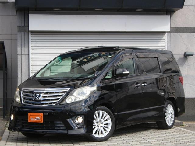 アルファード 240S 後期型・サンルーフ・パワースライドドア・純正ナビ・フルセグ・バックカメラ・Bluetooth接続・Rフリップダウンモニター・ETC・コーナーセンサー・スマートキー・プッシュスタート・HIDヘッドライト(30枚目)