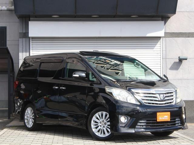 アルファード 240S 後期型・サンルーフ・パワースライドドア・純正ナビ・フルセグ・バックカメラ・Bluetooth接続・Rフリップダウンモニター・ETC・コーナーセンサー・スマートキー・プッシュスタート・HIDヘッドライト(31枚目)