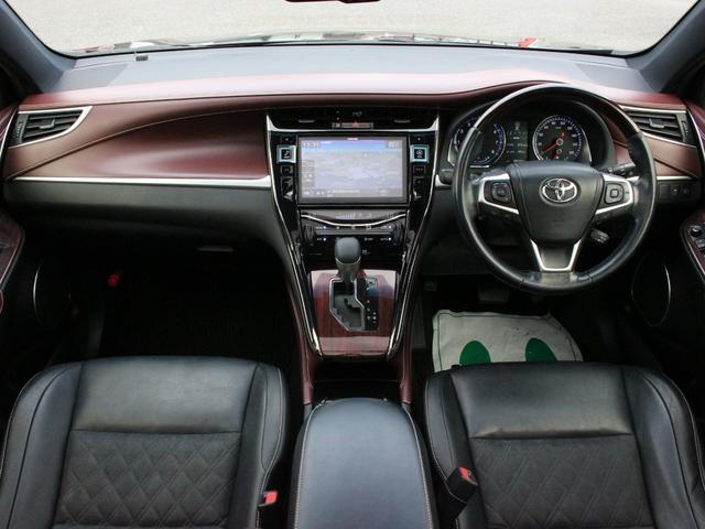 ハリアー プレミアム　サンルーフ・ＷＡＬＤフルエアロ・９ｉｎナビ・ＥＴＣ・フルセグ・バックカメラ・Ｂｌｕｅｔｏｏｔｈ接続・クルーズコントロール・レーンキープアシスト・プッシュスタート・ＬＥＤヘッドライト・フォグランプ（5枚目）