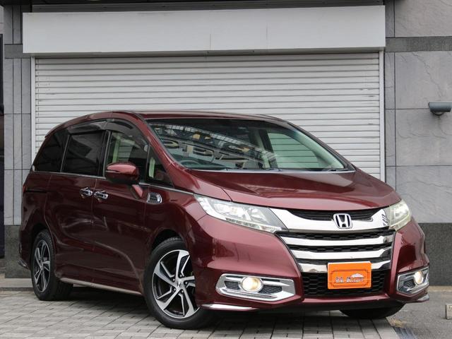 オデッセイ アブソルート 両側パワースライドドア・Gathersナビ・ETC・フルセグ・バックカメラ・Bluetooth・衝突軽減ブレーキ・クルーズコントロール・スマートキー・プッシュスタート・パドルシフト・LEDヘッドライト(30枚目)