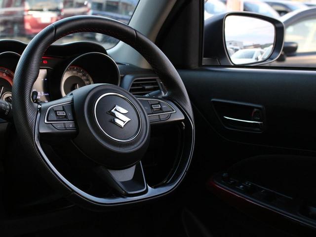 スイフトスポーツ ベースグレード 6速MT・クルーズコントロール・スマートキー・ETC・LEDヘッドライト・フォグランプ・プッシュスタート・シートヒーター・純正17インチAW・ウインカーミラー・オートエアコン・純正OPデカール(13枚目)