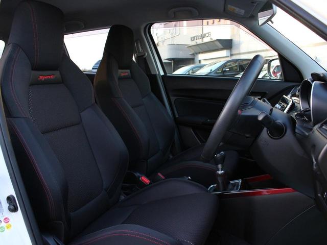 スイフトスポーツ ベースグレード 6速MT・クルーズコントロール・スマートキー・ETC・LEDヘッドライト・フォグランプ・プッシュスタート・シートヒーター・純正17インチAW・ウインカーミラー・オートエアコン・純正OPデカール(38枚目)