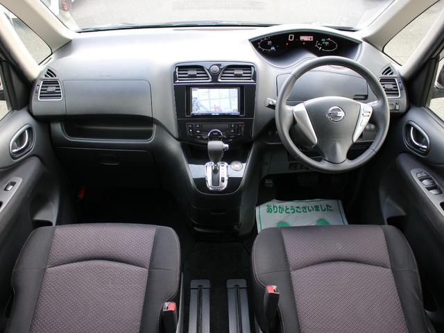 セレナ ハイウェイスター Vセレクション 両側電動スライドドア・HDDナビ・フルセグ・バックカメラ・ETC・クルーズコントロール・インテリキー・プッシュスタート・HIDヘッドライト・フォグランプ・純正16インチAW・ウインカーミラー・A/AC(5枚目)