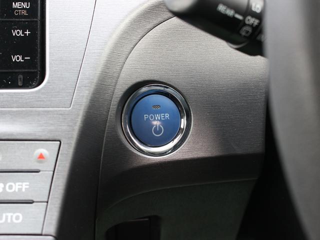 プリウス Ｓ　後期型・純正ＯＰナビ・フルセグ・Ｂｌｕｅｔｏｏｔｈ接続・バックカメラ・ＥＴＣ・スマートキー・プッシュスタート・ＨＩＤヘッドライト・社外１５インチＡＷ・ウインカーミラー・オートエアコン・ドアバイザー（17枚目）