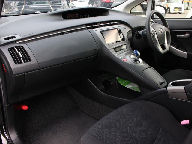 プリウス Ｓ　後期型・純正ＯＰナビ・フルセグ・Ｂｌｕｅｔｏｏｔｈ接続・バックカメラ・ＥＴＣ・スマートキー・プッシュスタート・ＨＩＤヘッドライト・社外１５インチＡＷ・ウインカーミラー・オートエアコン・ドアバイザー（36枚目）