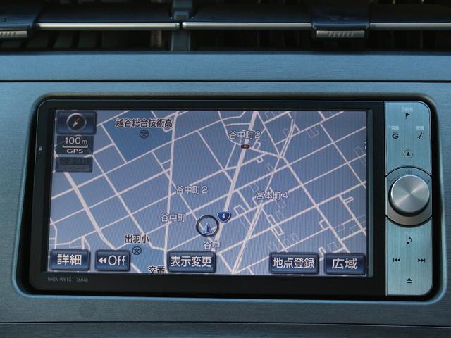 プリウス Ｓ　後期型・ＨＤＤナビ・フルセグ・バックカメラ・Ｂｌｕｅｔｏｏｔｈ接続・ＥＴＣ・ドライブレコーダー・スマートキー・プッシュスタート・ＨＩＤヘッドライト・フォグランプ・レオニス１７インチＡＷ・レーダー探知機（14枚目）