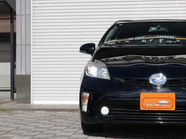 プリウス Ｓ　後期型・ＨＤＤナビ・フルセグ・バックカメラ・Ｂｌｕｅｔｏｏｔｈ接続・ＥＴＣ・ドライブレコーダー・スマートキー・プッシュスタート・ＨＩＤヘッドライト・フォグランプ・レオニス１７インチＡＷ・レーダー探知機（20枚目）