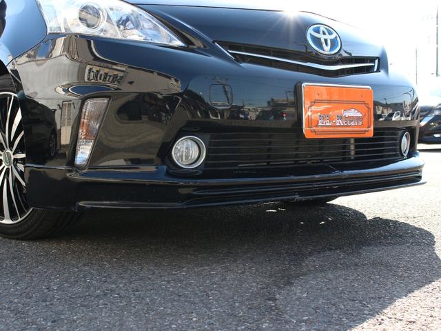 プリウスアルファ Ｓ　社外エアロ・メモリーナビ・バックカメラ・フルセグ・Ｂｌｕｅｔｏｏｔｈ接続・スマートキー・プッシュスタート・ＥＴＣ・社外１８インチＡＷ・フォグランプ・ウインカーミラー・オートエアコン・ドアバイザー（21枚目）