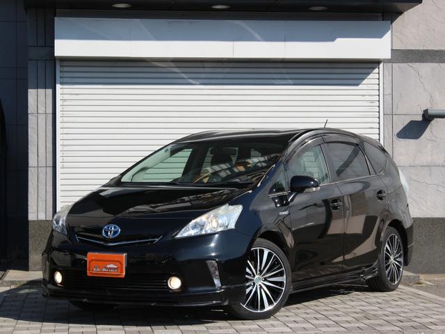 プリウスアルファ Ｓ　社外エアロ・メモリーナビ・バックカメラ・フルセグ・Ｂｌｕｅｔｏｏｔｈ接続・スマートキー・プッシュスタート・ＥＴＣ・社外１８インチＡＷ・フォグランプ・ウインカーミラー・オートエアコン・ドアバイザー（28枚目）