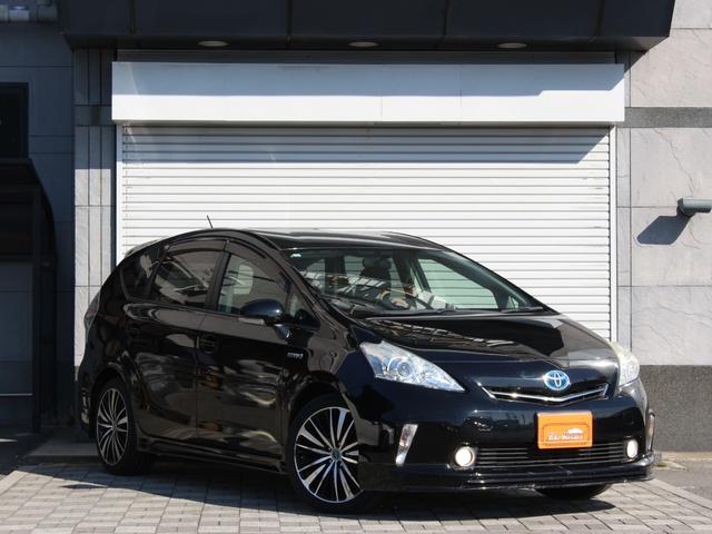 プリウスアルファ Ｓ　社外エアロ・メモリーナビ・バックカメラ・フルセグ・Ｂｌｕｅｔｏｏｔｈ接続・スマートキー・プッシュスタート・ＥＴＣ・社外１８インチＡＷ・フォグランプ・ウインカーミラー・オートエアコン・ドアバイザー（29枚目）