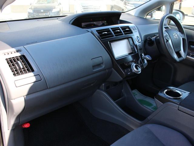 プリウスアルファ Ｓ　社外エアロ・メモリーナビ・バックカメラ・フルセグ・Ｂｌｕｅｔｏｏｔｈ接続・スマートキー・プッシュスタート・ＥＴＣ・社外１８インチＡＷ・フォグランプ・ウインカーミラー・オートエアコン・ドアバイザー（39枚目）