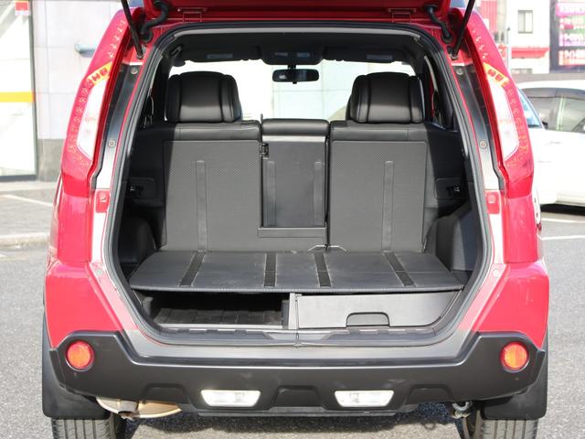 エクストレイル ２０Ｘｔ　後期型・ハイパールーフレール・インテリキー・カプロンシート・全席シートヒーター・ＥＴＣ・ＨＩＤヘッドライト・フォグランプ・純正１８インチＡＷ・電動格納ミラー・オートエアコン・ドアバイザー（32枚目）