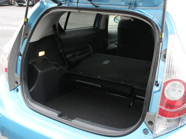 アクア S 純正OPナビ・バックカメラ・スマートキー・フルセグ・Bluetooth接続・ETC・プッシュスタート・ブリヂストン15インチAW・ウインカーミラー・オートエアコン・ドアバイザー(35枚目)