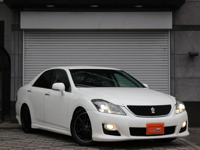 クラウン 2.5アスリート アニバーサリーエディション 特別仕様車・純正ナビ・フルセグ・Bluetooth接続・バックカメラ・ETC・クルーズコントロール・スマートキー・プッシュスタート・HIDヘッドライト・フォグランプ・TEIN車高調・社外17inAW(28枚目)