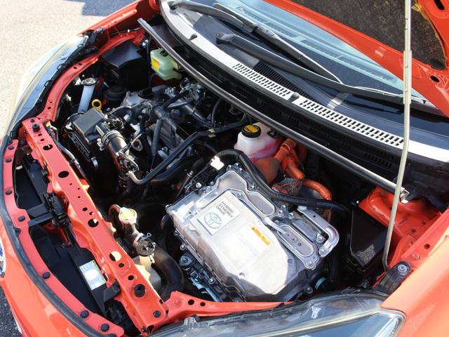 アクア Ｇブラックソフトレザーセレクション　専用暖黒革シート・ＯＰナビ・バックカメラ・Ｂｌｕｅｔｏｏｔｈ接続・フルセグ・ＥＴＣ・スマートキー・プッシュスタート・ＬＥＤヘッドライト・フォグ・純正ＯＰ１６ＡＷ・ＯＰリアスポイラー・本革巻ステアリング（31枚目）