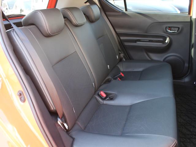 アクア Ｇブラックソフトレザーセレクション　専用暖黒革シート・ＯＰナビ・バックカメラ・Ｂｌｕｅｔｏｏｔｈ接続・フルセグ・ＥＴＣ・スマートキー・プッシュスタート・ＬＥＤヘッドライト・フォグ・純正ＯＰ１６ＡＷ・ＯＰリアスポイラー・本革巻ステアリング（38枚目）