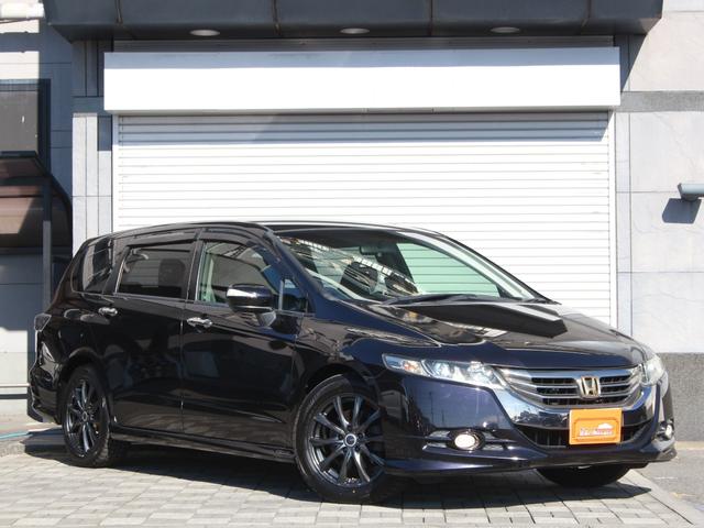 オデッセイ アブソルート　後期型・純正ナビ・フルセグ・バックカメラ・ＥＴＣ・クルーズコントロール・ハーフレザーシート・パドルシフト・ＨＩＤヘッドライト・フォグランプ・キーレス・ウインカーミラー・オートエアコン・ドアバイザー（27枚目）