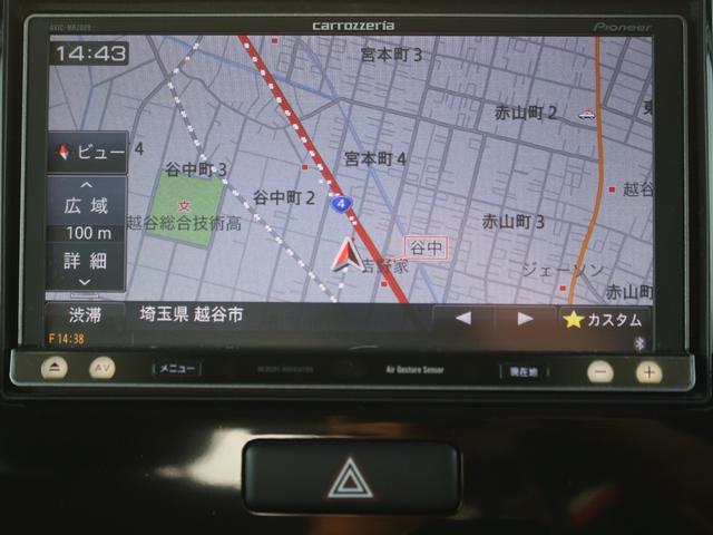 ＭＲワゴン Ｘ　メモリーナビ・フルセグ・Ｂｌｕｅｔｏｏｔｈ接続・スマートキー・プッシュスタート・ＥＴＣ・電動格納ミラー・純正１４インチアルミホイー・ウインカーミラー・オートエアコン・ドアバイザー・アイドリングストップ（5枚目）