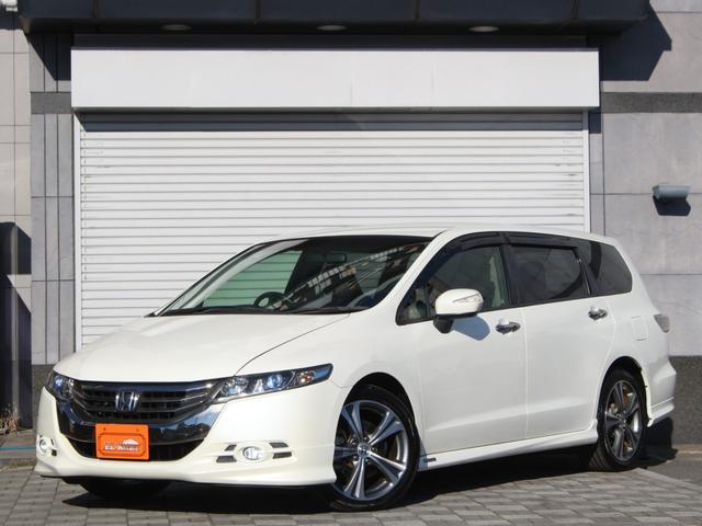 オデッセイ アブソルート　後期型・ＨＤＤナビ・フルセグ・バックカメラ・Ｂｌｕｅｔｏｏｔｈ接続・ハーフレザーシート・ＥＴＣ・クルーズコントロール・パドルシフト・ＨＩＤヘッドライト・フォグランプ・純正１８ｉｎＡＷ・ウインカーミラー（26枚目）