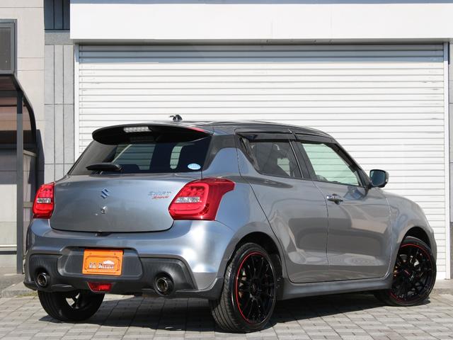 スイフトスポーツ ベースグレード　６速ＭＴ・セーフティＰＫＧ・全方位カメラＰＫＧ・８インチナビ・ＥＴＣ・フルセグ・Ｂｌｕｅｔｏｏｔｈ・アダプティブクルーズコントロール・スマートキー・ＬＥＤヘッドライト・ＨＫＳマフラー・ＲＡＹＳ１７ＡＷ（31枚目）