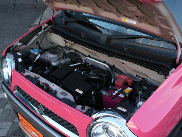 ハスラー Ｇ　メモリーナビ・地デジ・衝突軽減ブレーキ・シートヒーター・ＥＴＣ・スマートキー・プッシュスタート・ＨＩＤヘッドライト・純正１５インチホイール・オートエアコン・ドアバイザー・アイドリングストップ（32枚目）