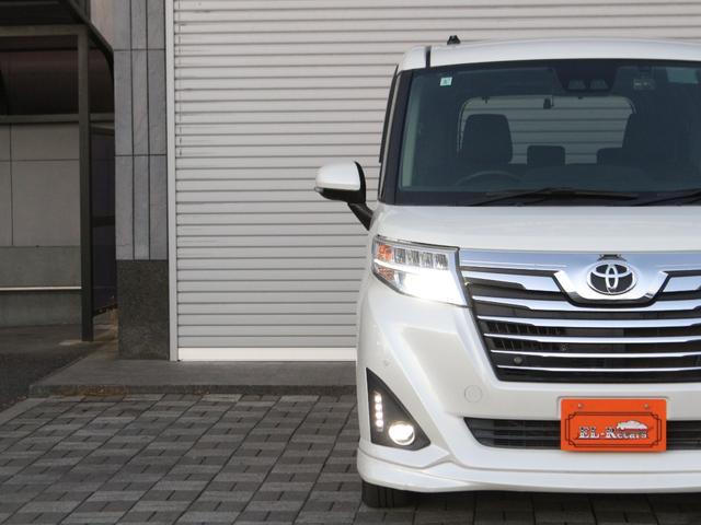 ルーミー カスタムG 両側パワースライドドア・純正SDナビ・ETC・フルセグ・Bluetooth接続・バックカメラ・クルーズコントロール・衝突軽減ブレーキ・スマートキー・プッシュスタート・LEDヘッドライト・フォグランプ(21枚目)