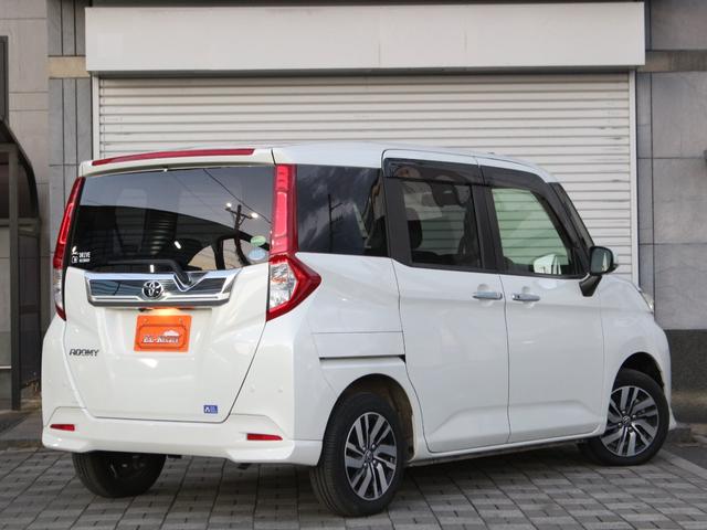 ルーミー カスタムG 両側パワースライドドア・純正SDナビ・ETC・フルセグ・Bluetooth接続・バックカメラ・クルーズコントロール・衝突軽減ブレーキ・スマートキー・プッシュスタート・LEDヘッドライト・フォグランプ(30枚目)