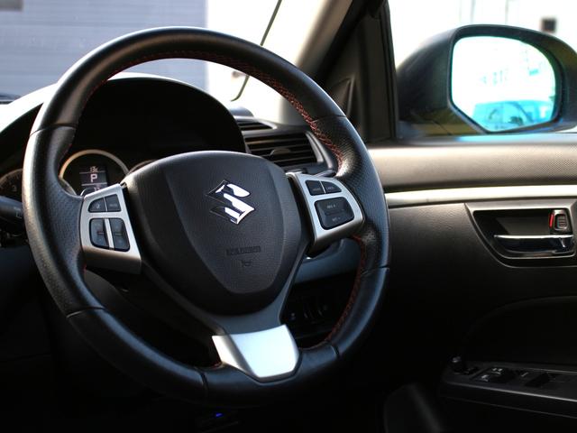 スイフトスポーツ ベースグレード 純正OPエアロ・メモリナビ・Bluetooth接続・フルセグ・ETC・クルーズコントロール・パドルシフト・スマートキー・プッシュスタート・HIDヘッドライト・フォグランプ・純正AW・ウインカーミラー(13枚目)