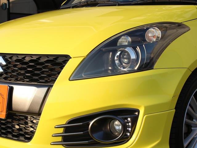 スイフトスポーツ ベースグレード 純正OPエアロ・メモリナビ・Bluetooth接続・フルセグ・ETC・クルーズコントロール・パドルシフト・スマートキー・プッシュスタート・HIDヘッドライト・フォグランプ・純正AW・ウインカーミラー(20枚目)