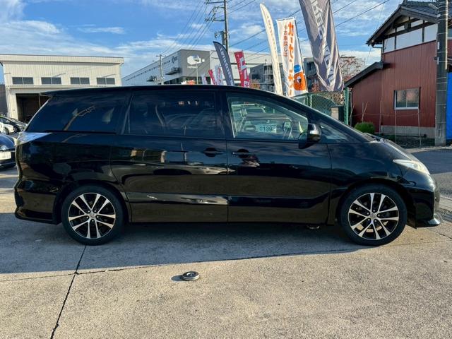 エスティマ アエラス　サンルーフ／両側電動スライドドア／バックカメラ／フリップダウンモニター／ワンセグＴＶ／ＨＩＤヘッドライト／純正アルミ（8枚目）