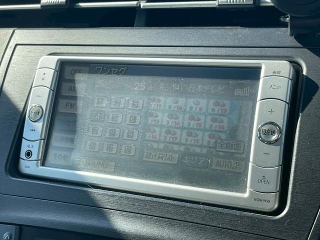 プリウス S サンルーフ/ナビ/Bモニター/テレビ/ETC/オートライト/シガーソケット/電格ミラー/レベライザー(35枚目)