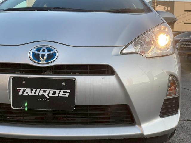 アクア S ナビ/テレビ/Bモニター/ETC/スマートプッシュスタート/オートライト/シガーソケット/ドリンクホルダー/パワーウィンドウ/電格ミラー/レベライザー/スペアキー/エアバック(14枚目)