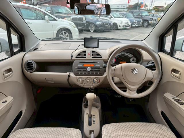 アルト F 社外ナビ/ワンセグTV/マニュアルエアコン/LEDヘッドライト/ETC/スマートキー/ユーザー買取車両/パワーウインドウ/運転席助手席エアバック/ドリンクホルダー/ベンチシート(15枚目)