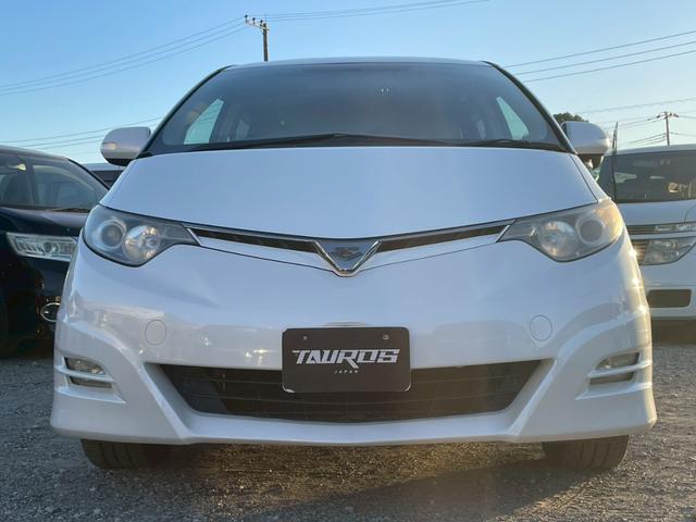 エスティマ ２．４アエラス　Ｇエディション　ナビ／テレビ／ＥＴＣ／両側電動スライドドア／スマートプッシュスタート／オートライト／電格ミラー／パワーウィンドウ／パワーステアリング／シシガーソケット／純正アルミホイール（6枚目）