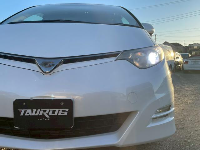 エスティマ ２．４アエラス　Ｇエディション　ナビ／テレビ／ＥＴＣ／両側電動スライドドア／スマートプッシュスタート／オートライト／電格ミラー／パワーウィンドウ／パワーステアリング／シシガーソケット／純正アルミホイール（14枚目）