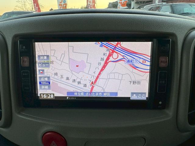 キューブ １５Ｘ　ナビ／テレビ／Ｂｌｕｅｔｏｏｔｈ／デジタルインナーミラー／ＥＴＣ／マニュアルエアコン／シガーソケット／電格ミラー／レベライザー／パワーウィンドウ／パワーステアリング／社外アルミホイール（28枚目）