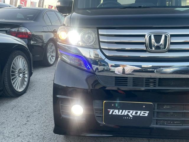 N-BOX+ G・Lパッケージ ナビ/テレビ/Bモニター/ETC/ドラレコ/両側電動スライドドア/スマートプッシュスタート/横滑り防止/オートライト/スペアキー/シガーソケット/パワーウィンドウ/純正アルミ(13枚目)