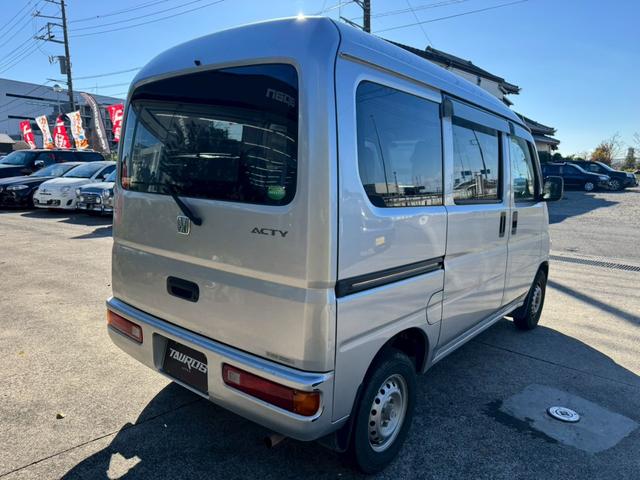 アクティバン ＳＤＸ　ユーザー買取車／ユーザー様ワンオーナー車／キーレスキー／ＥＴＣ／マニュアルエアコン／運転席助手席エアバック／シートカバー／（9枚目）