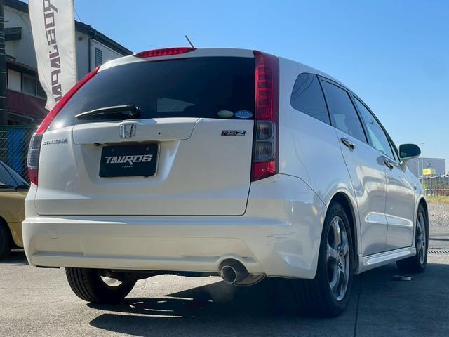 ストリーム ＲＳＺ　ナビ／Ｂモニター／ＥＴＣ／パドルシフト／クルーズコントロール／オートライト／電格ミラー／パワーウィンドウ／パワーステアリング／シガーソケット／スペアキー／純正アルミホイール（9枚目）