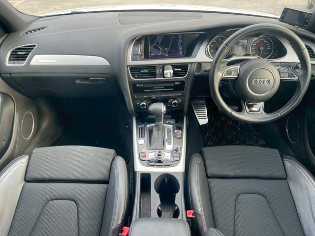 A4アバント 2.0TFSIクワトロスポーツ Sラインパッケージ サンルーフ/ナビ/Bモニター/Bluetooth/ETC/ドライブレコーダー/パドルシフト/クルーズコントロール/パワーシート/ハーフレザー/オートライト/スペアキー/純正アルミホイール(15枚目)