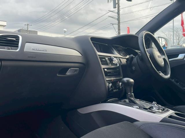 A4アバント 2.0TFSIクワトロスポーツ Sラインパッケージ サンルーフ/ナビ/Bモニター/Bluetooth/ETC/ドライブレコーダー/パドルシフト/クルーズコントロール/パワーシート/ハーフレザー/オートライト/スペアキー/純正アルミホイール(21枚目)